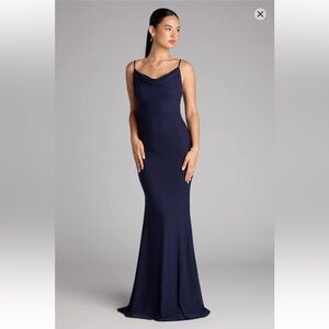 Windsor Elegant Navy Gown NWT
